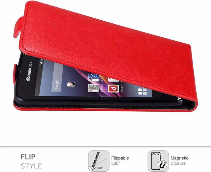 Actual product image Cadorabo Flip like Invisible Cover (Sony Xperia Z1 Compact)