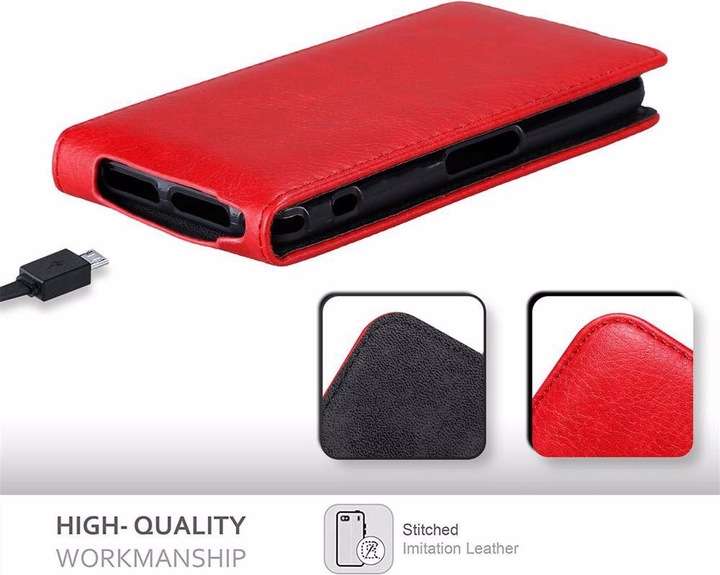 Produktbild Cadorabo Flip wie Invisible Cover (Sony Xperia Z1 Compact)