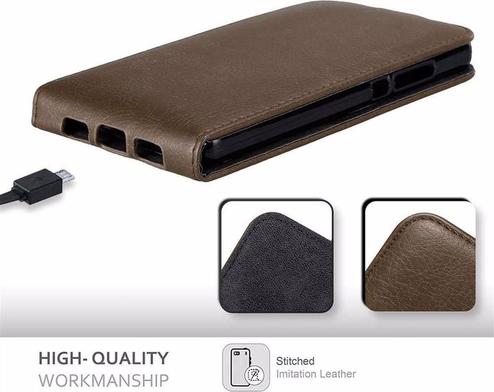 Produktbild Cadorabo Flip wie Invisible Cover (Huawei P8 Lite)