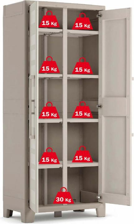 Produktbild Keter Schrank (80 x 44 x 182 cm)