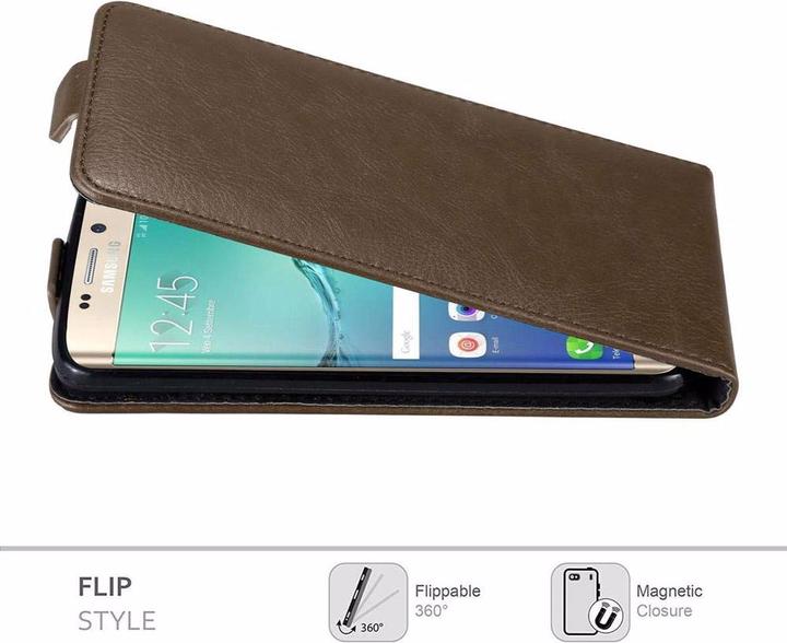 Produktbild Cadorabo Flip wie Invisible Cover (Samsung Galaxy S6 Edge+)