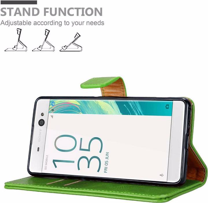 Actual product image Cadorabo Book Luxury Cover (Sony Xperia XA)