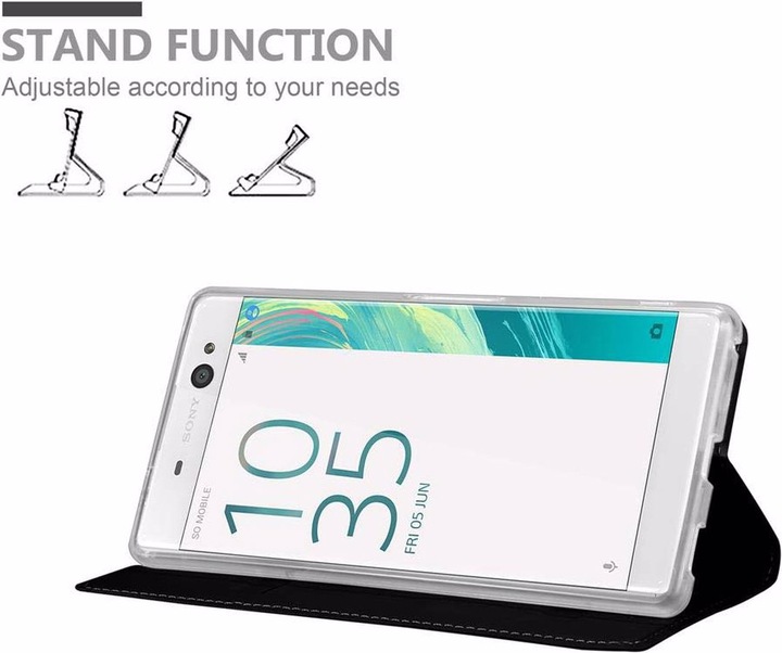 Produktbild Cadorabo Book Classy Style Cover (Sony Xperia XA Ultra)