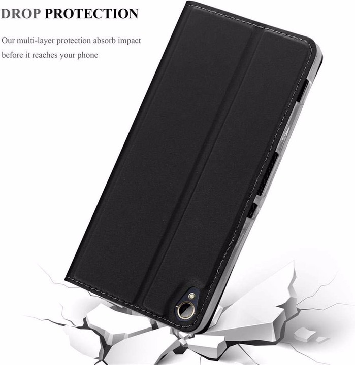 Produktbild Cadorabo Book Classy Style Cover (HTC Desire 10 Lifestyle, HTC Desire 825)