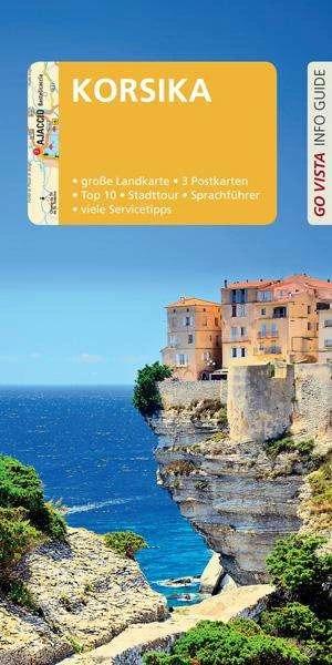 Actual product image GO VISTA: Travel guide Corsica (German, Monika Siegfried-Hagenow, 2020)