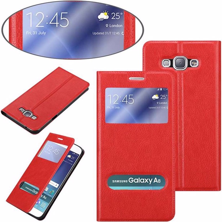 Immagine prodotto Cadorabo Libro con copertina a doppia finestra con vista (Samsung Galaxy A8 (2018))