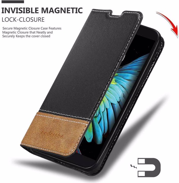 Actual product image Cadorabo Book X Wallet Cover (LG K10)