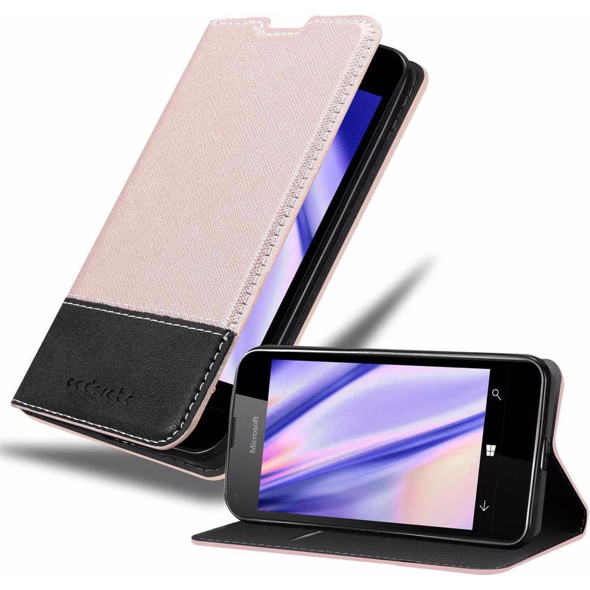 Thumbnail - Cadorabo Book X-Wallet Cover (Microsoft Lumia 550), Smartphone Hülle, Rosa