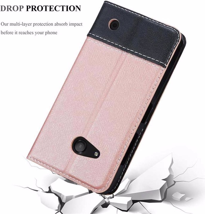 Actual product image Cadorabo Book X Wallet Cover (Microsoft Lumia 550)