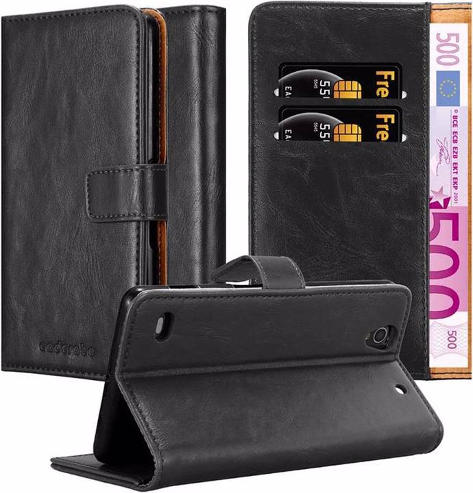 Actual product image Cadorabo Book Luxury Cover (Sony Xperia C4)
