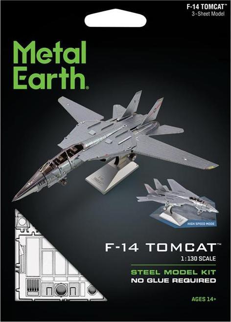 Actual product image Metal Earth F-14 Tomcat
