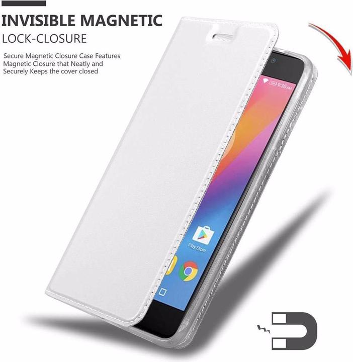 Actual product image Cadorabo Book Classy Style Cover (Lenovo P2)