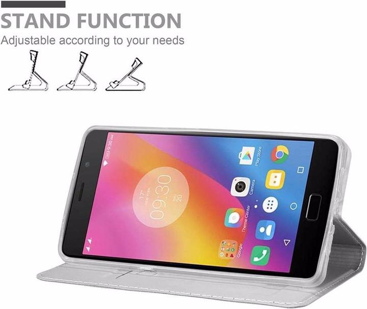 Actual product image Cadorabo Book Classy Style Cover (Lenovo P2)