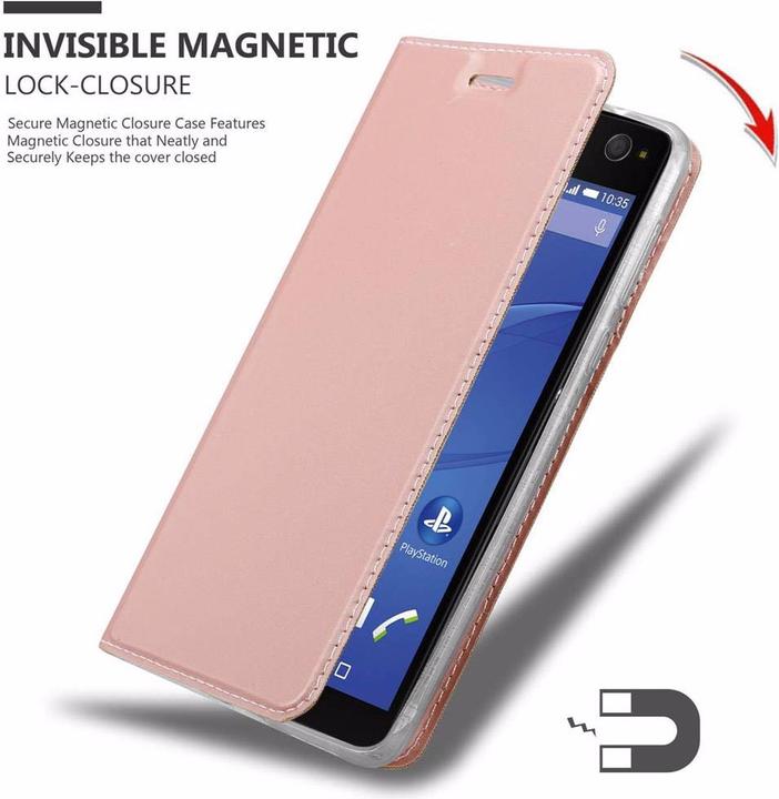 Actual product image Cadorabo Book Classy Style Cover (Sony Xperia C4)