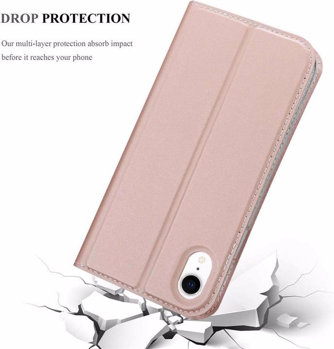 Actual product image Cadorabo Book Classy Style Cover (Apple iPhone XR)