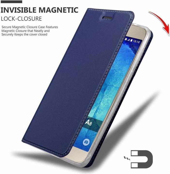 Produktbild Cadorabo Book Classy Style Cover (Samsung Galaxy A8 (2018))