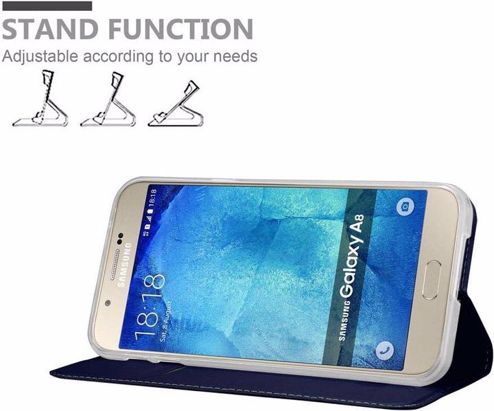 Produktbild Cadorabo Book Classy Style Cover (Samsung Galaxy A8 (2018))