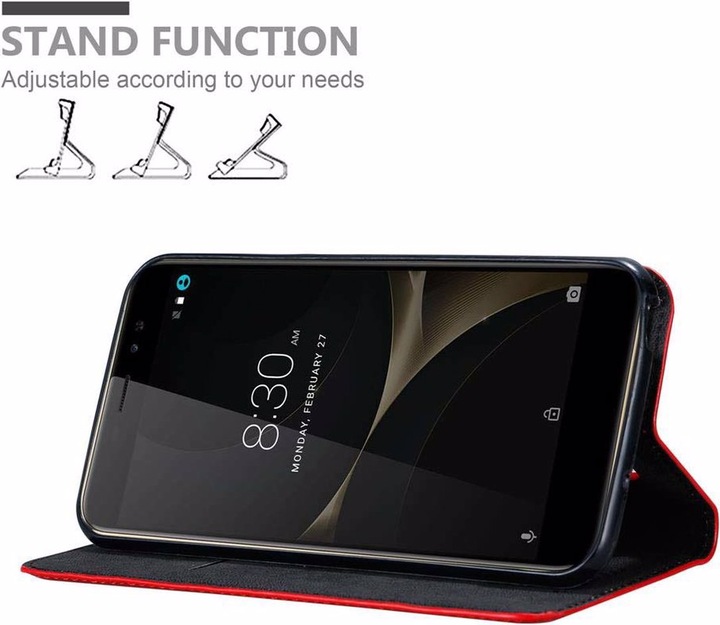 Produktbild Cadorabo Book Invisible Magnet Cover (ZTE Nubia N1 Lite)