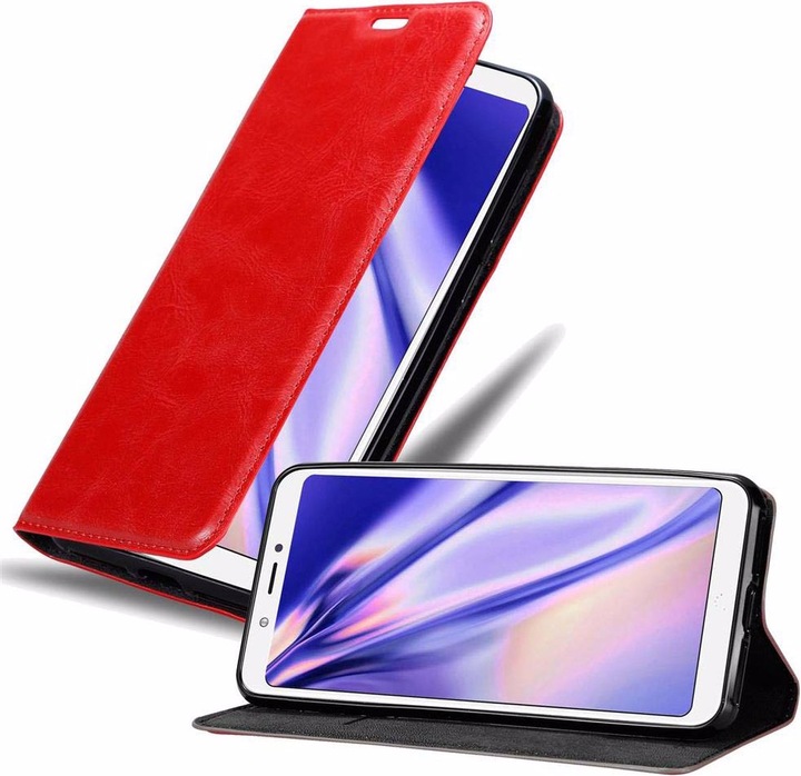 Actual product image Cadorabo Book Invisible Magnet Cover (BQ Aquaris C)