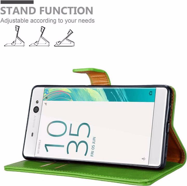 Actual product image Cadorabo Book Luxury Cover (Sony Xperia XA Ultra)