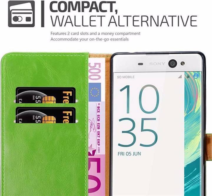 Actual product image Cadorabo Book Luxury Cover (Sony Xperia XA Ultra)
