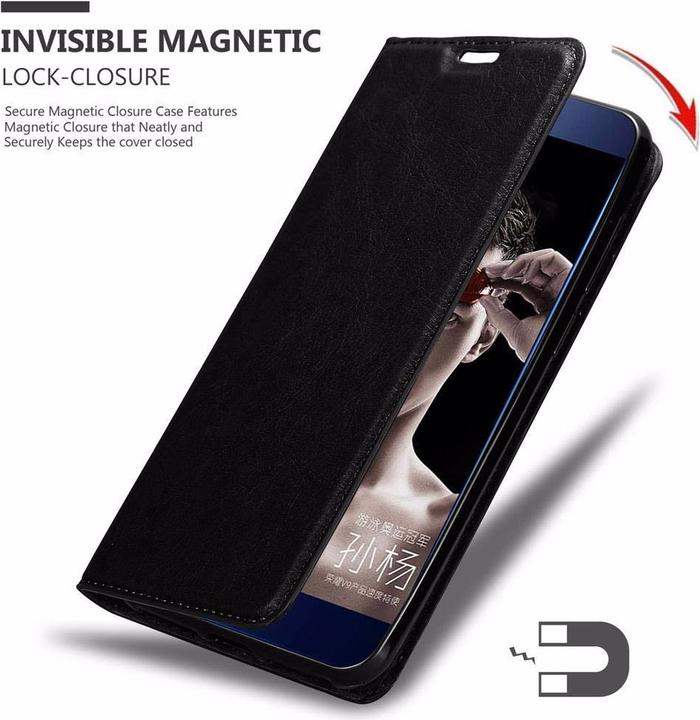 Actual product image Cadorabo Book Invisible Magnet Cover (Vivo V9)