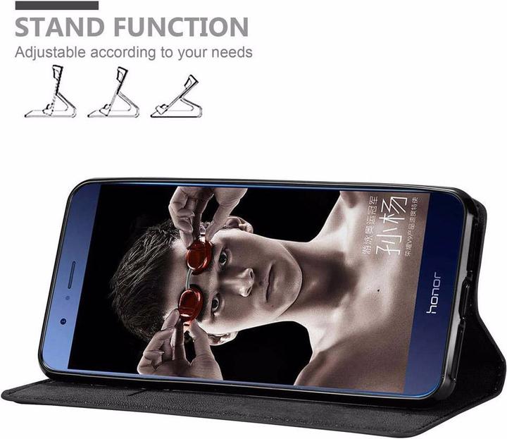 Actual product image Cadorabo Book Invisible Magnet Cover (Vivo V9)