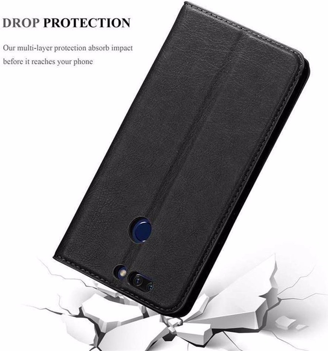 Actual product image Cadorabo Book Invisible Magnet Cover (Vivo V9)