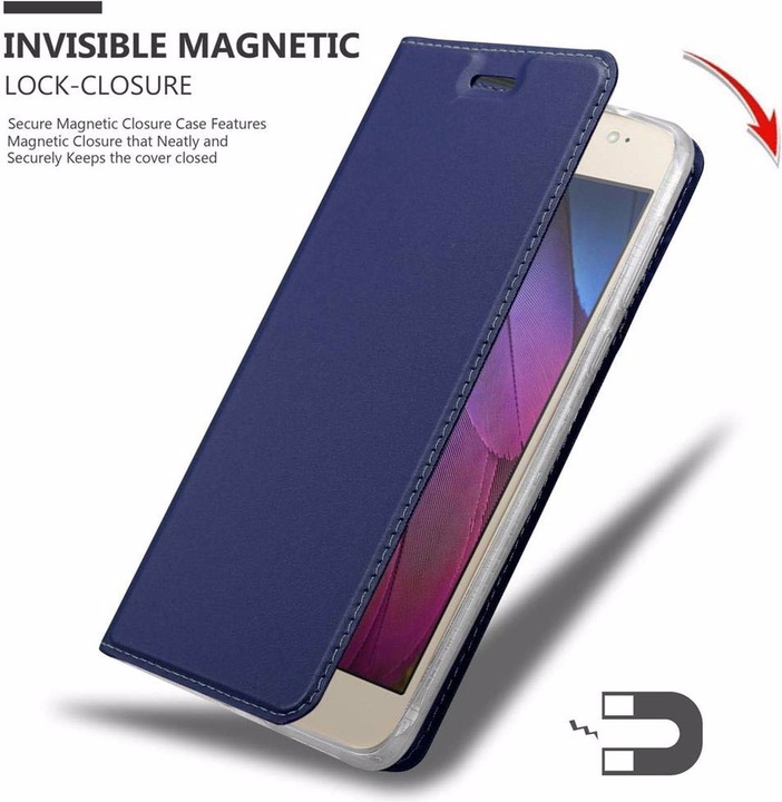 Actual product image Cadorabo Book Classy Style Cover (Motorola Moto G5S Plus)