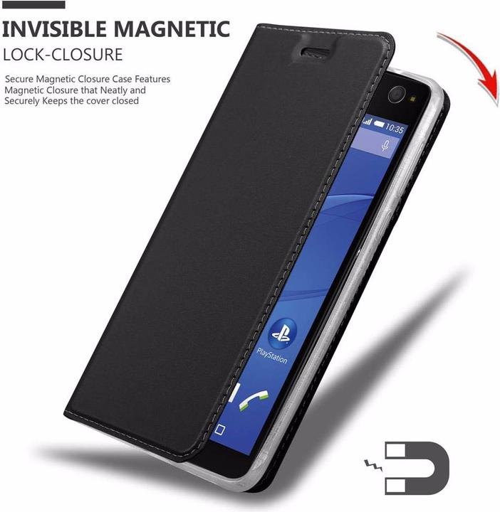 Actual product image Cadorabo Book Classy Style Cover (Sony Xperia C4)
