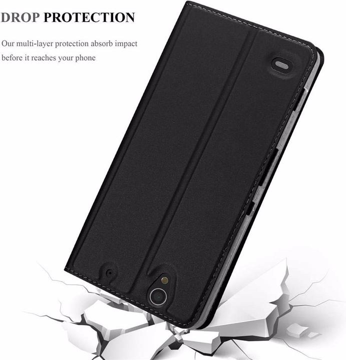 Actual product image Cadorabo Book Classy Style Cover (Sony Xperia C4)