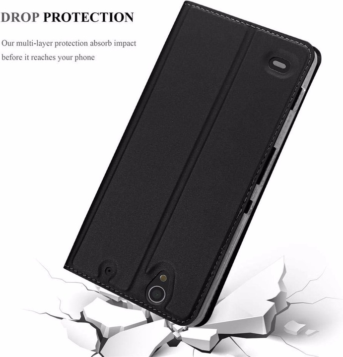 Produktbild Cadorabo Book Classy Style Cover (Sony Xperia C4)