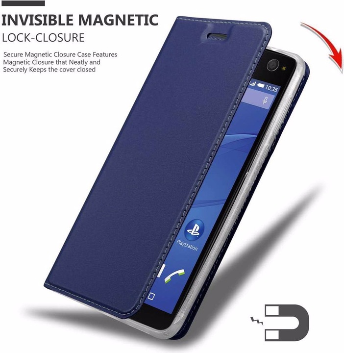 Produktbild Cadorabo Book Classy Style Cover (Sony Xperia C4)