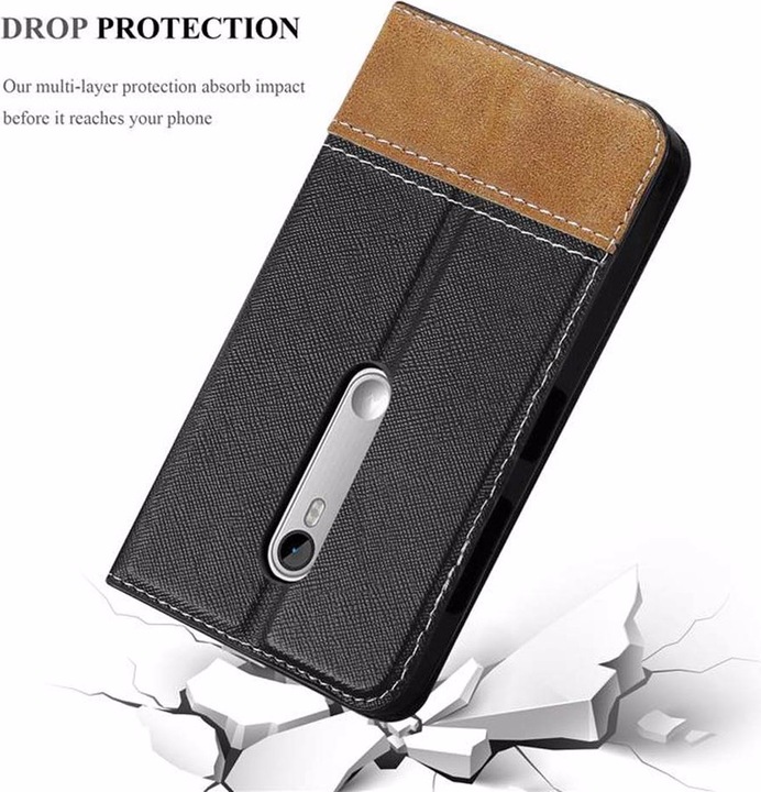 Actual product image Cadorabo Book X Wallet Cover (Motorola Moto G30)