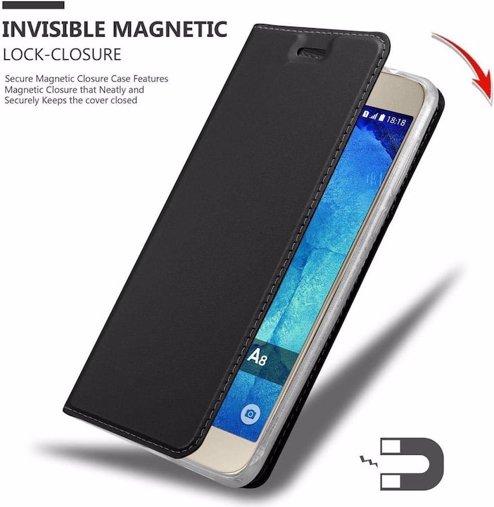 Produktbild Cadorabo Book Classy Style Cover (Samsung Galaxy A8)