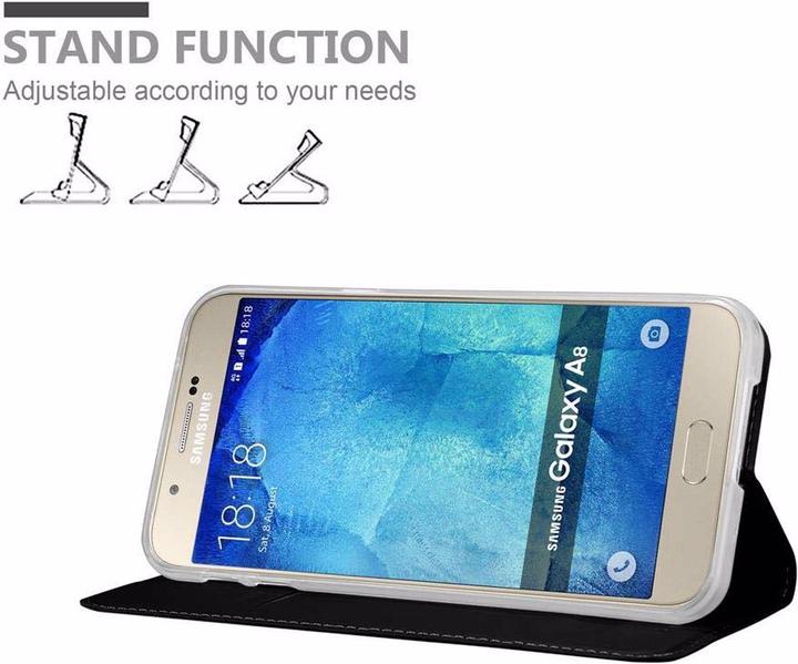 Actual product image Cadorabo Book Classy Style Cover (Samsung Galaxy A8)