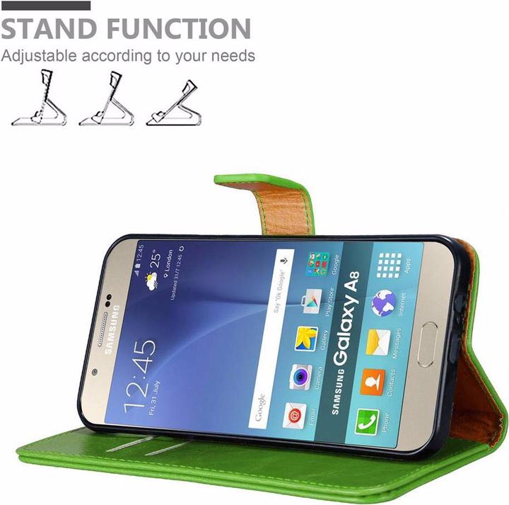 Actual product image Cadorabo Book Luxury Cover (Samsung Galaxy A8 (2018))