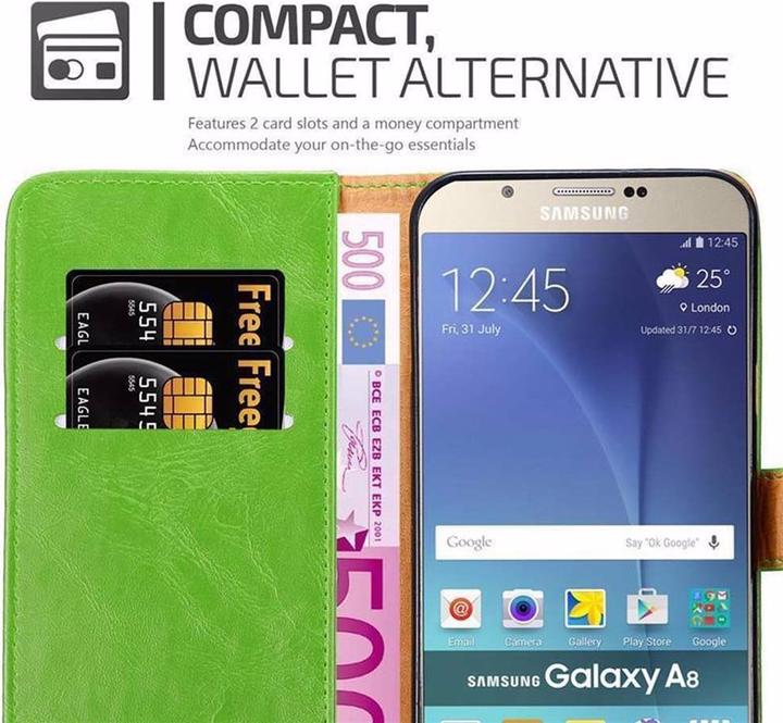 Actual product image Cadorabo Book Luxury Cover (Samsung Galaxy A8 (2018))