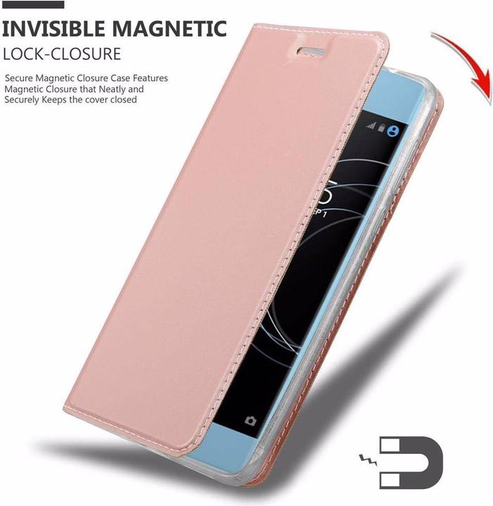 Actual product image Cadorabo Book Classy Style Cover (Xperia XA1 Plus)