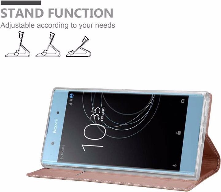 Actual product image Cadorabo Book Classy Style Cover (Xperia XA1 Plus)