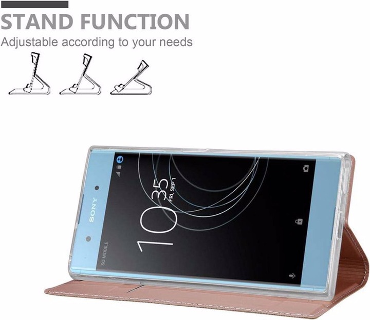 Produktbild Cadorabo Book Classy Style Cover (Xperia XA1 Plus)