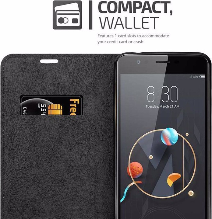 Actual product image Cadorabo Book Invisible Magnet Cover (ZTE Nubia M2)