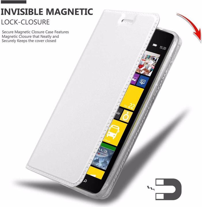 Actual product image Cadorabo Book Classy Style Cover (Nokia Lumia 1520)