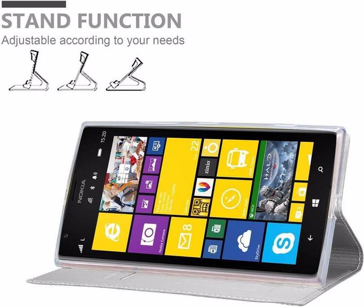 Actual product image Cadorabo Book Classy Style Cover (Nokia Lumia 1520)