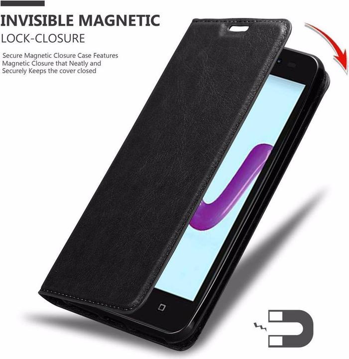 Actual product image Cadorabo Book Invisible Magnet Cover (Wiko Sunny 3)