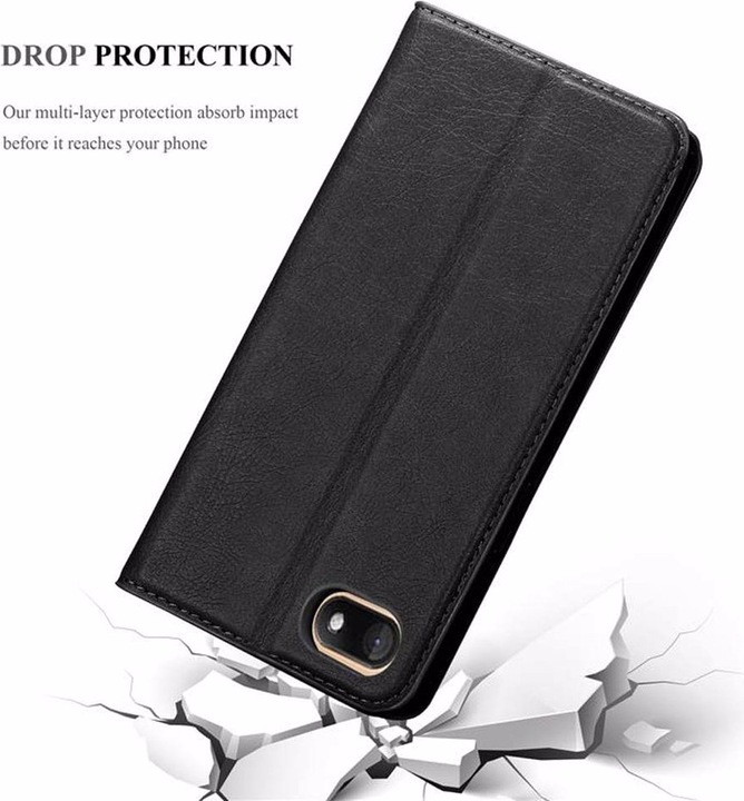 Actual product image Cadorabo Book Invisible Magnet Cover (Wiko Sunny 3)