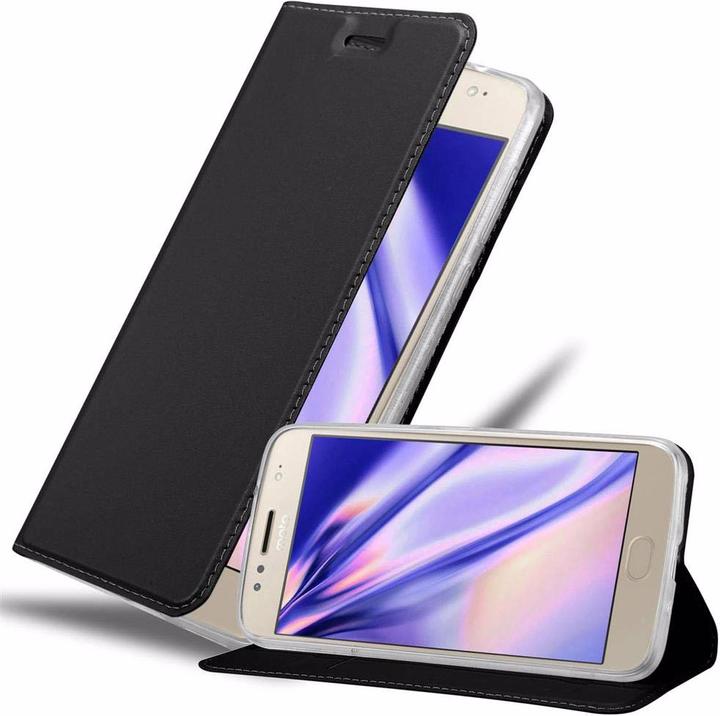Actual product image Cadorabo Book Classy Style Cover (Motorola Moto G5S Plus)