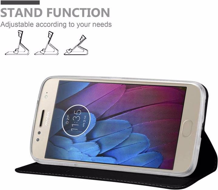 Actual product image Cadorabo Book Classy Style Cover (Motorola Moto G5S Plus)