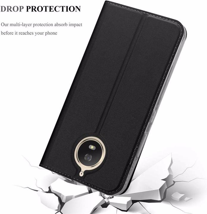Actual product image Cadorabo Book Classy Style Cover (Motorola Moto G5S Plus)