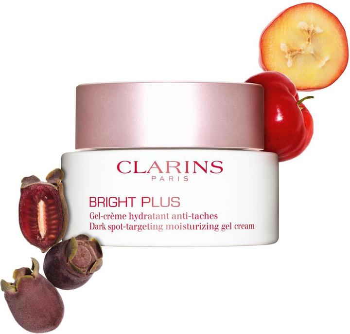 Actual product image Clarins Bright Plus moisturising gel cream against pigmentation spots (50 ml)